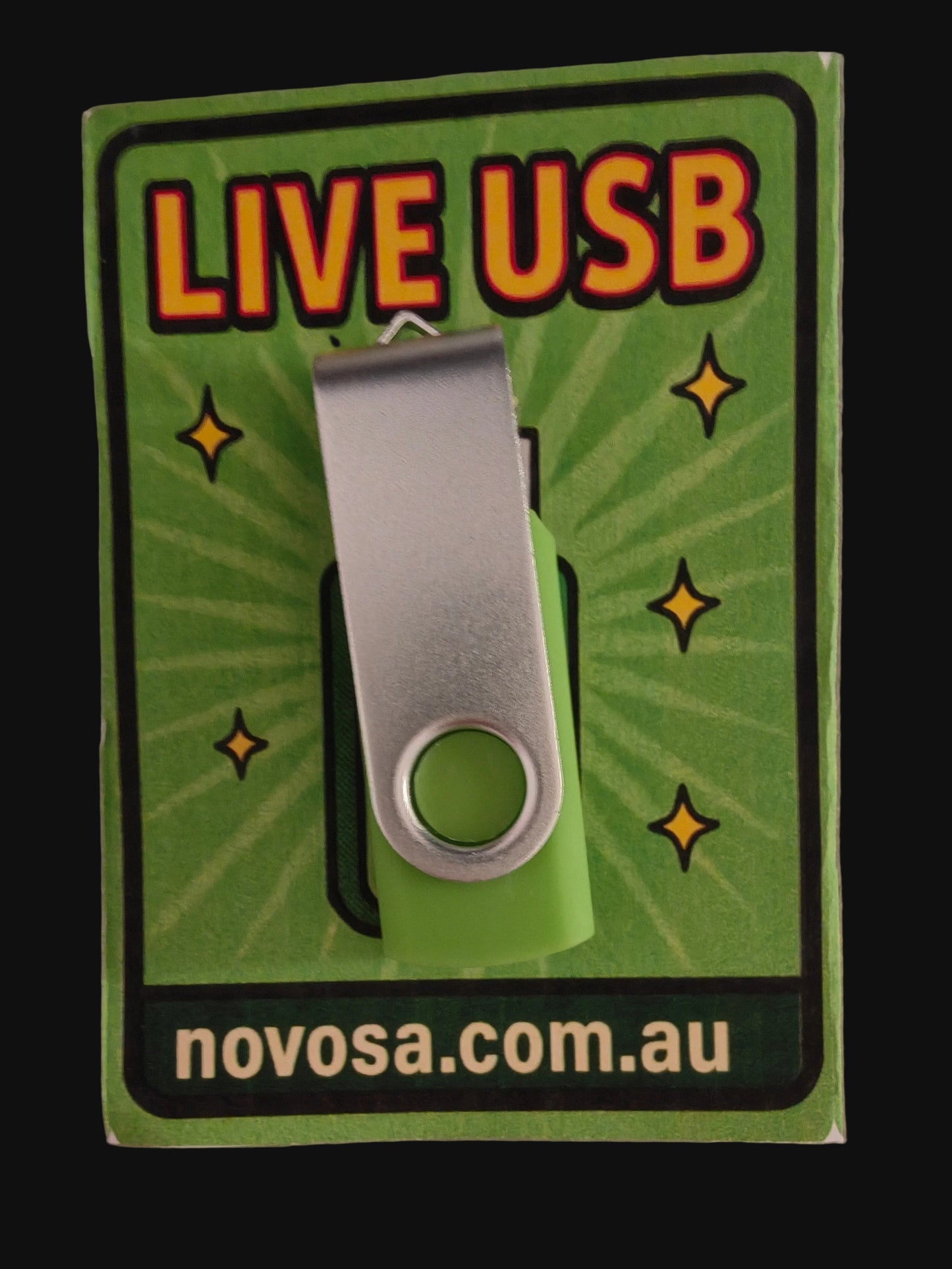Live Bootable Linux USB Mint Flash Drive Novosa.com.au